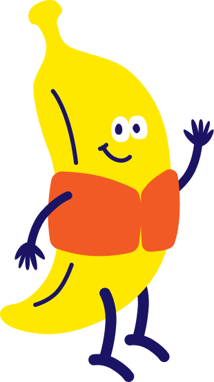 バナナキャラクター